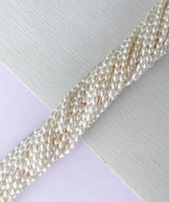 7mm White Freshwater Pearl Rounds Strand – Beads, Inc.